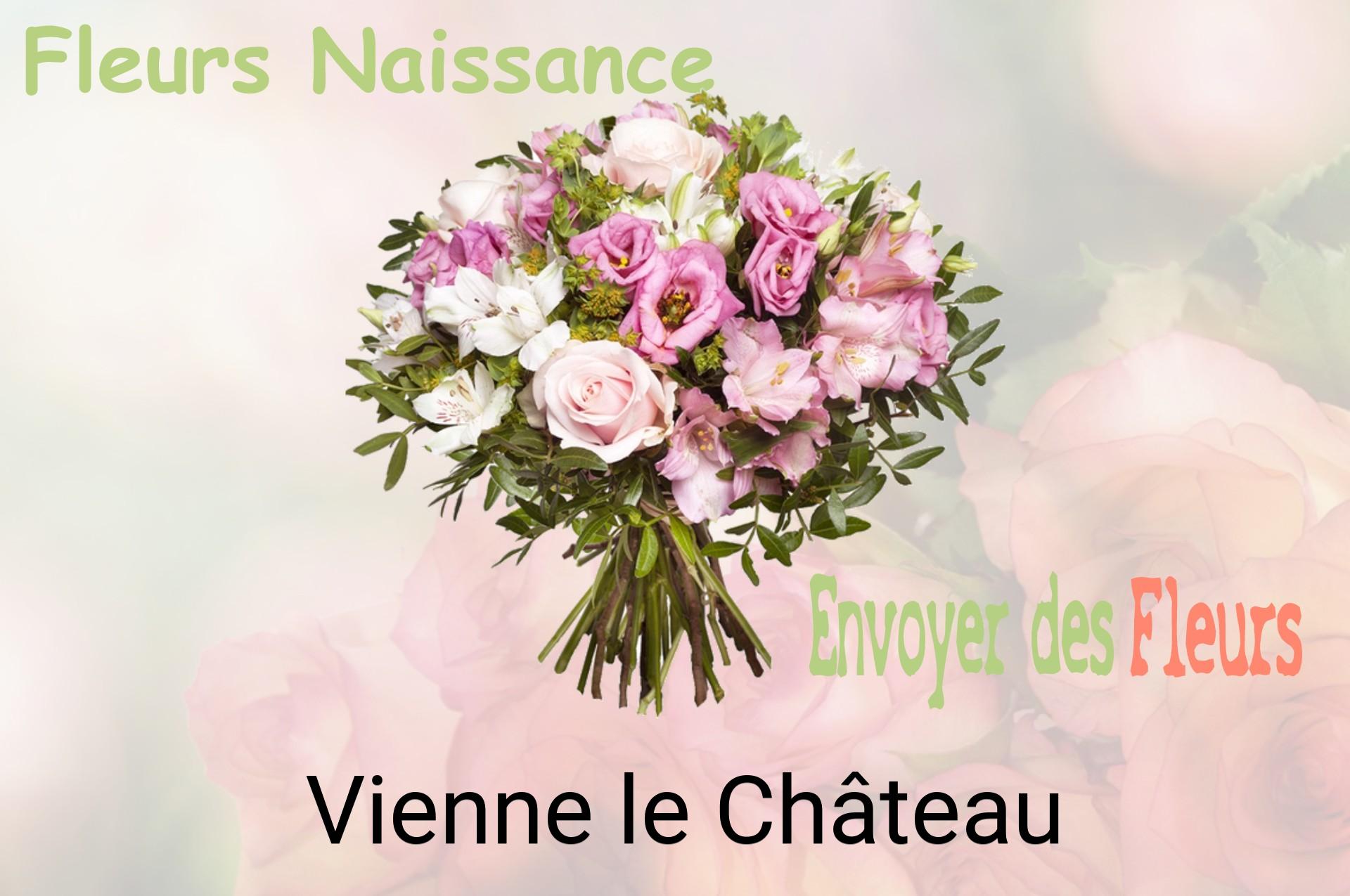 Bouquet de fleurs de naissance livré à Vienne-le-Château